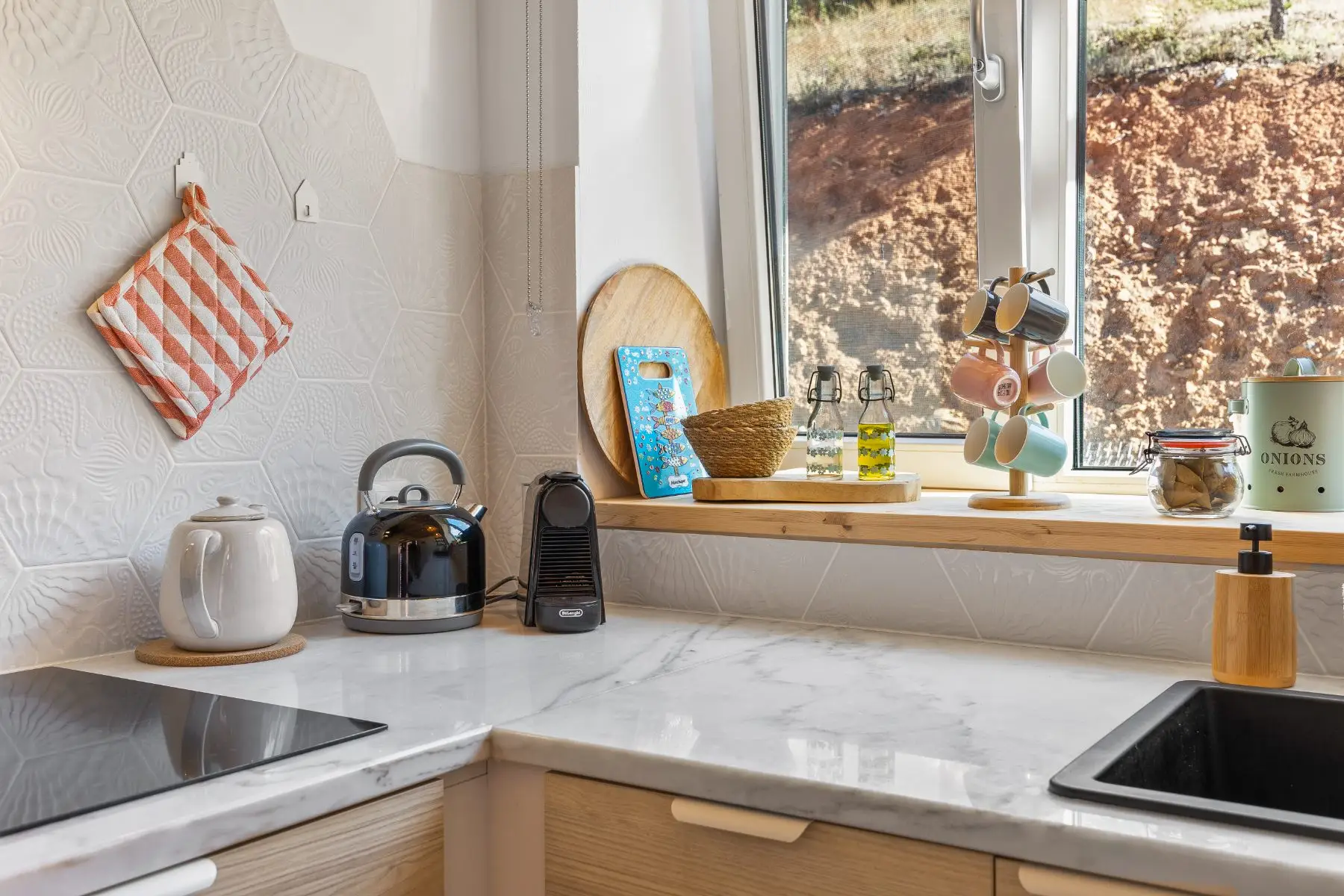 A Nespresso coffee machine, for real good coffee